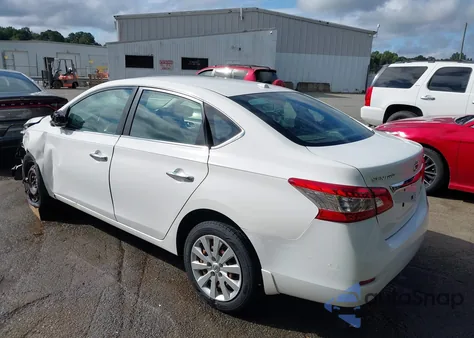 2015 Nissan Sentra Sv from USA, damaged, VIN 3N1AB7AP0FY356713
